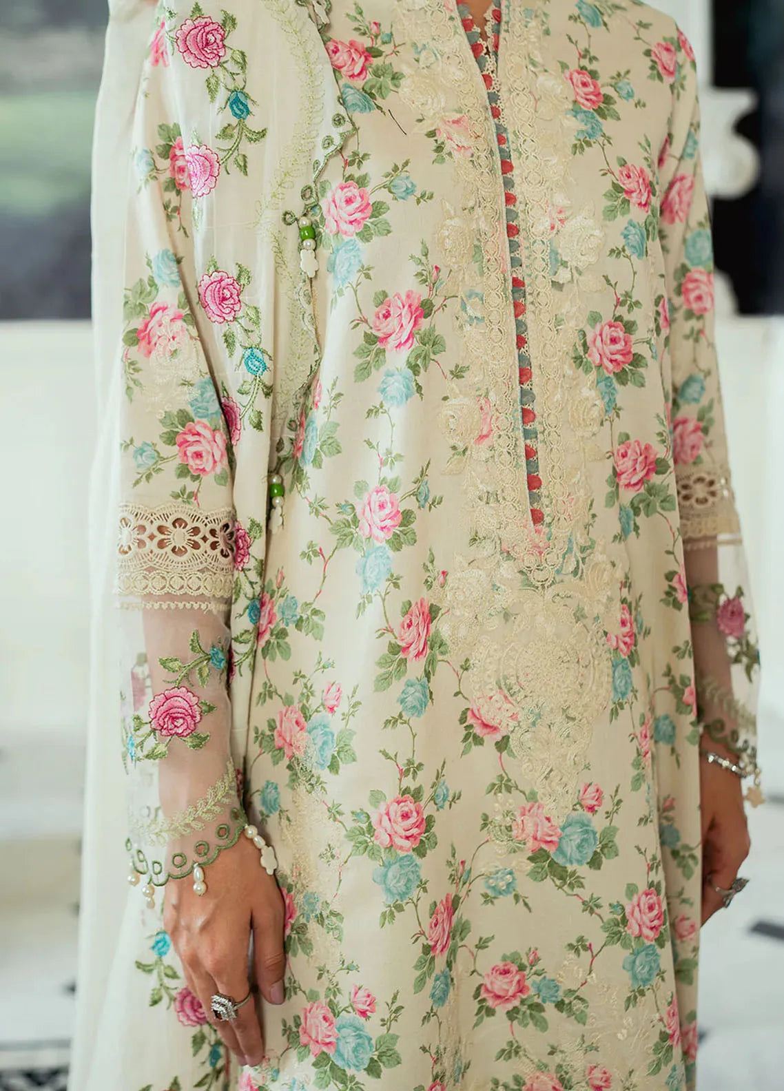 Celine by Faiza Faisal Embroidered Lawn Suits Unstitched 3 Piece FF25CE Celia - Summer Collection