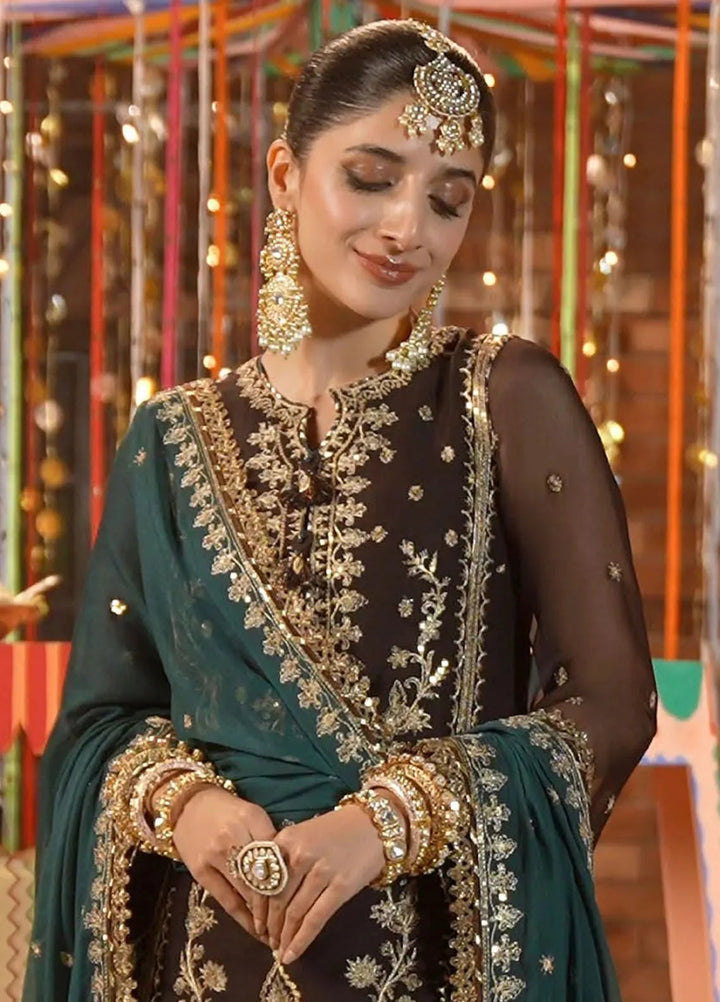 Chamak Damak by Asim Jofa Pret Embroidered Chiffon Suit 3 Piece AJ24CD AJCD-29