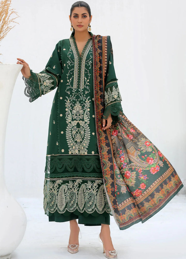 Chandan Nagri Pret Embroidered Khaddar 3 Piece Suit Nora