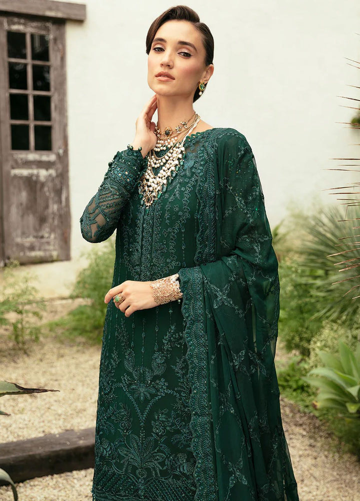 Chant D lAmour by Gulaal Embroidered Chiffon Suits Unstitched 4 Piece GL24CD D-05 Cassia - Luxury Collection