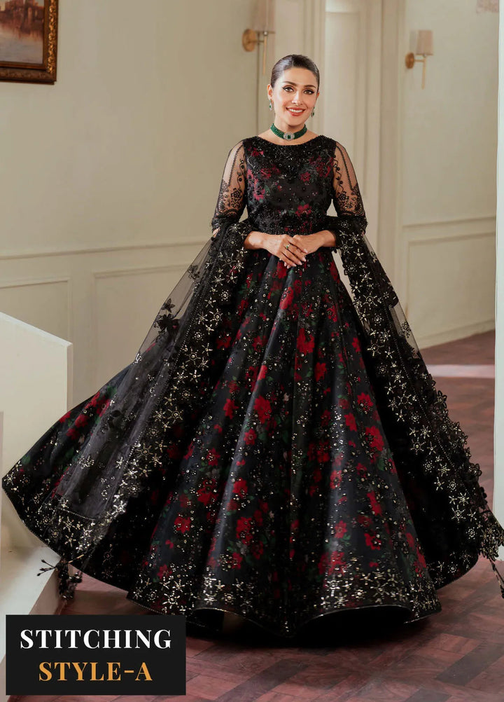 Chantelle by Baroque Embroidered Net Suits Unstitched 3 Piece BQ24CL EC 05 - Luxury Collection