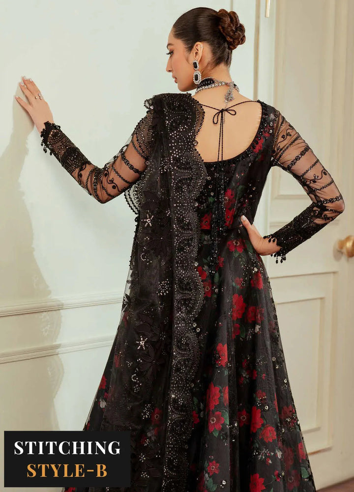 Chantelle by Baroque Embroidered Net Suits Unstitched 3 Piece BQ24CL EC 05 - Luxury Collection