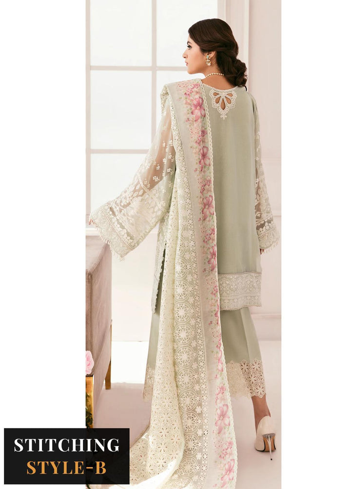 Chantelle By Baroque Embroidered Chiffon Suits Unstitched 3 Piece BQ23CH BQU-CH11-D01 - Luxury Formal Collection