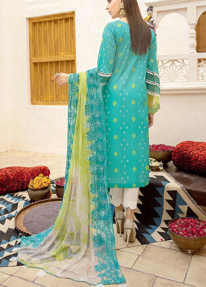 Aniiq Chunri By Charizma Printed Lawn Suits Unstitched 3 Piece CRZ21AC 04 - Summer Collection