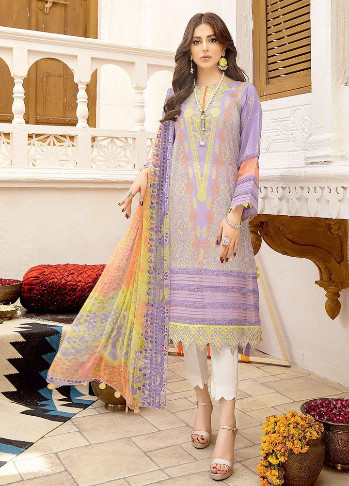 Aniiq Chunri By Charizma Printed Lawn Suits Unstitched 3 Piece CRZ21AC 05 - Summer Collection