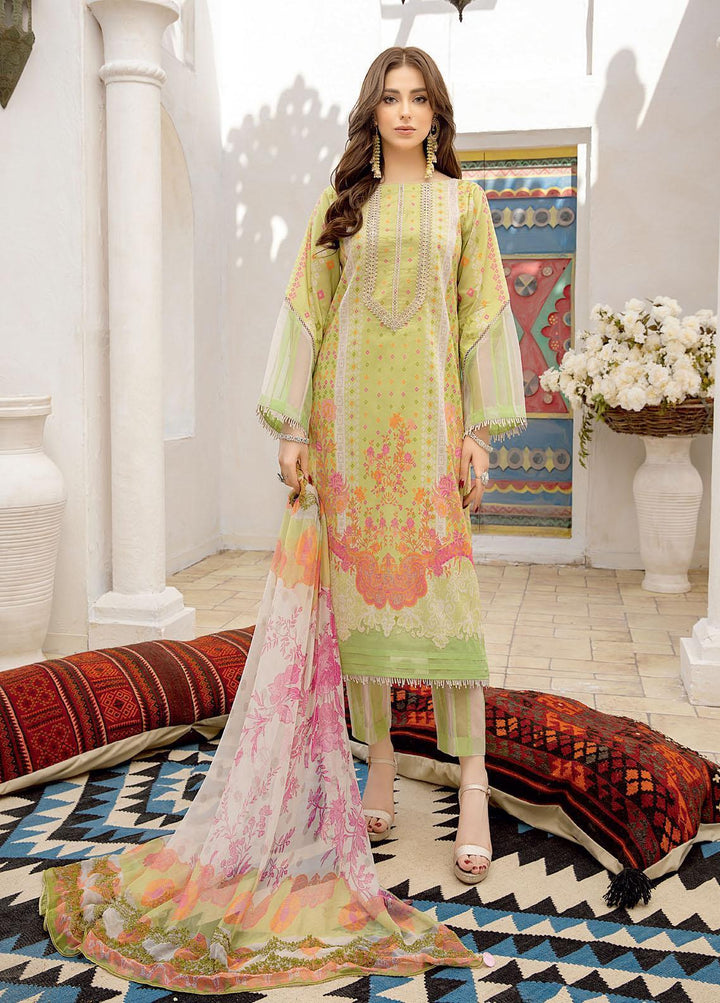 Aniiq Chunri By Charizma Printed Lawn Suits Unstitched 3 Piece CRZ21AC 06 - Summer Collection