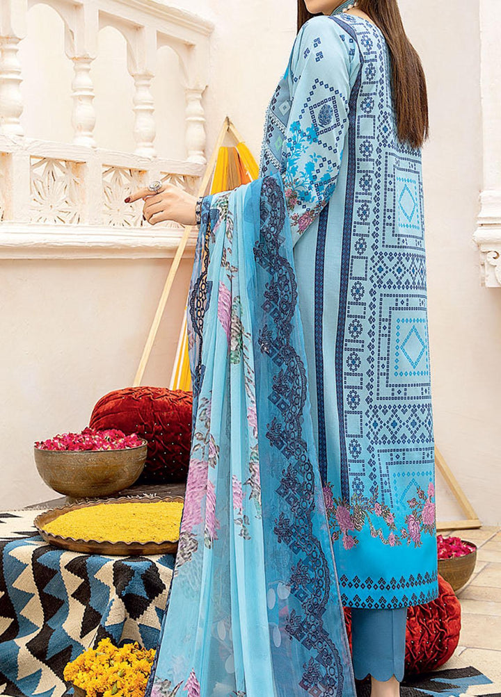 Aniiq Chunri By Charizma Printed Lawn Suits Unstitched 3 Piece CRZ21AC 12 - Summer Collection