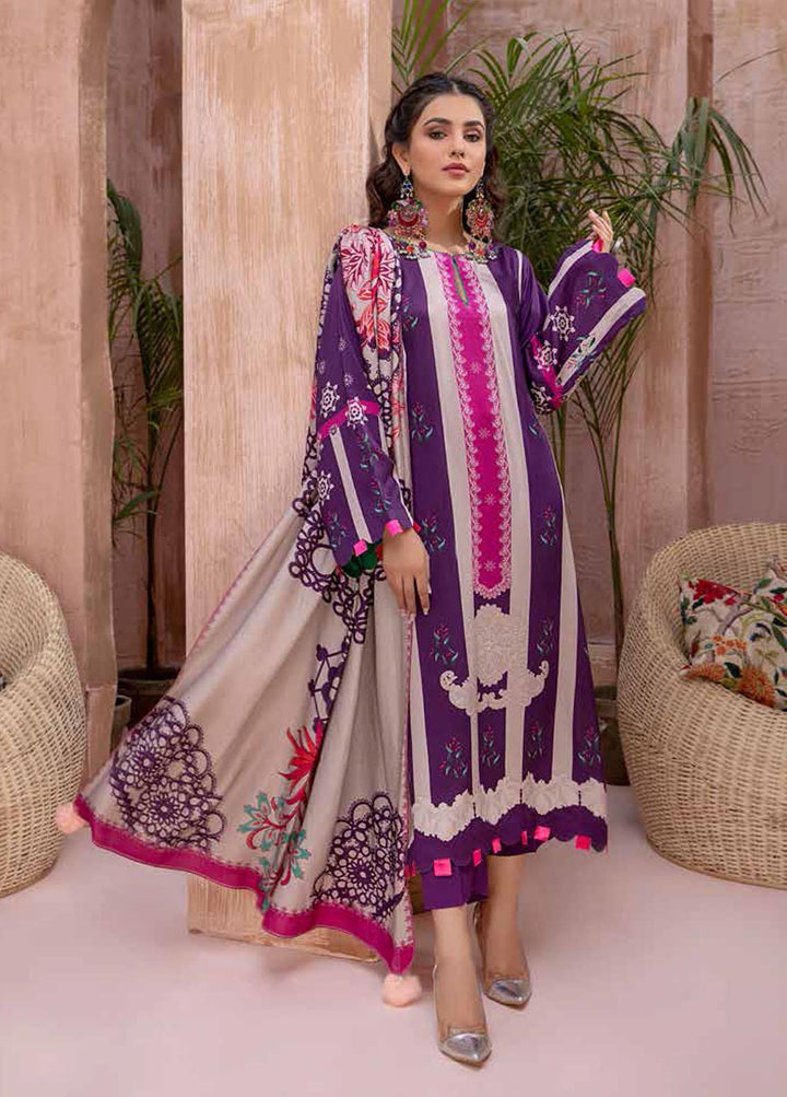 C-Prints By Charizma Printed Cottel Suits Unstitched 3 Piece CRZ21-CP4 CPW 39 - Winter Collection