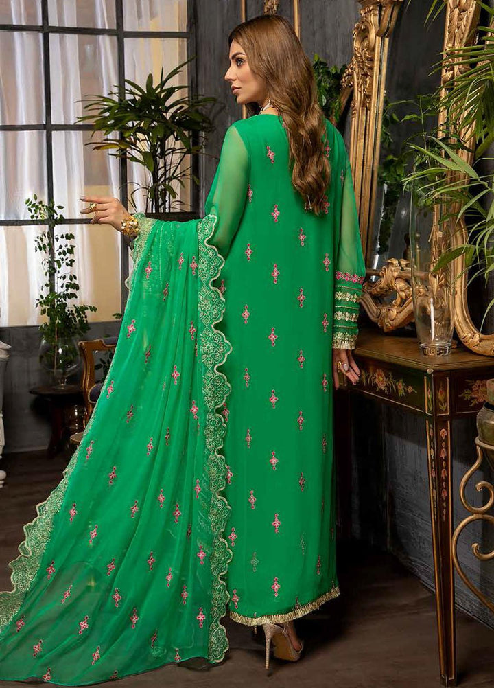 Charizma Embroidered Chiffon Suits Unstitched 3 Piece CRZ21-C6 CHM-43 - Festive Collection