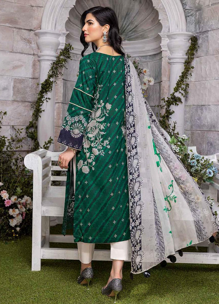 Charizma Embroidered Lawn Suits Unstitched 3 Piece CRZ22CBL-2 CCS-06 - Summer Collection