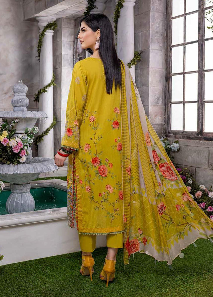 Charizma Embroidered Lawn Suits Unstitched 3 Piece CRZ22CBL-2 CCS-07 - Summer Collection
