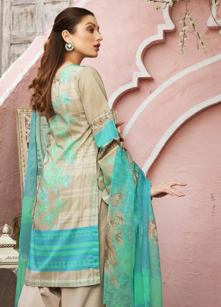 Charizma Embroidered Lawn Suits Unstitched 3 Piece CRZ21CB-1 CCW-04 - Summer Collection