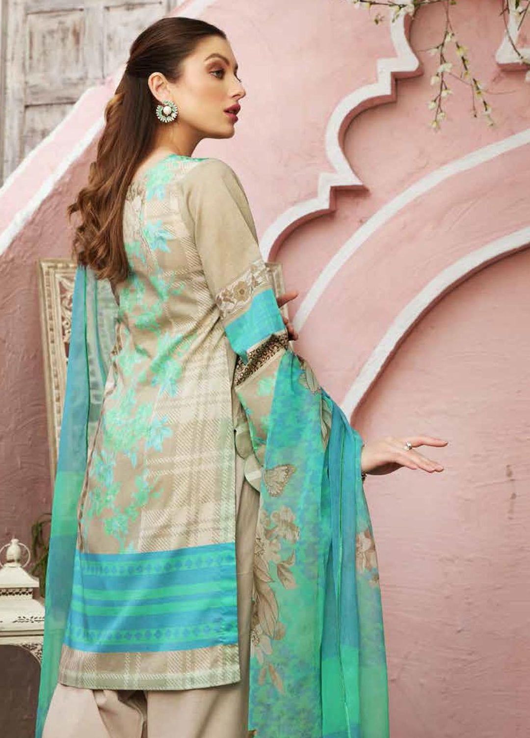 Charizma Embroidered Lawn Suits Unstitched 3 Piece CRZ21CB-1 CCW-04 - Summer Collection