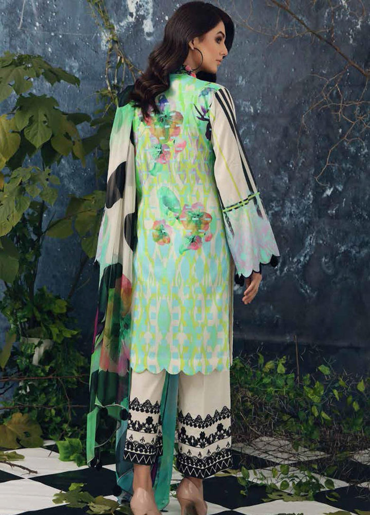 Charizma Embroidered Lawn Suits Unstitched 3 Piece CRZ21CB-1 CCW-07 - Summer Collection