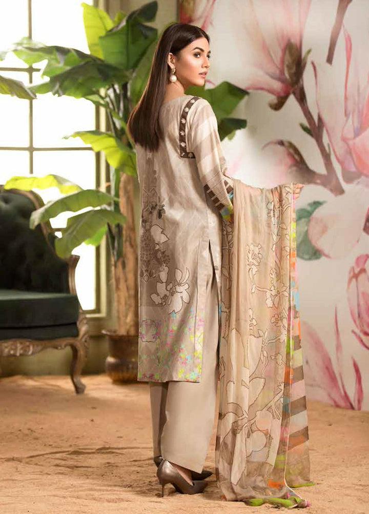 Charizma Embroidered Lawn Suits Unstitched 3 Piece CRZ21CB-1 CCW-11 - Summer Collection