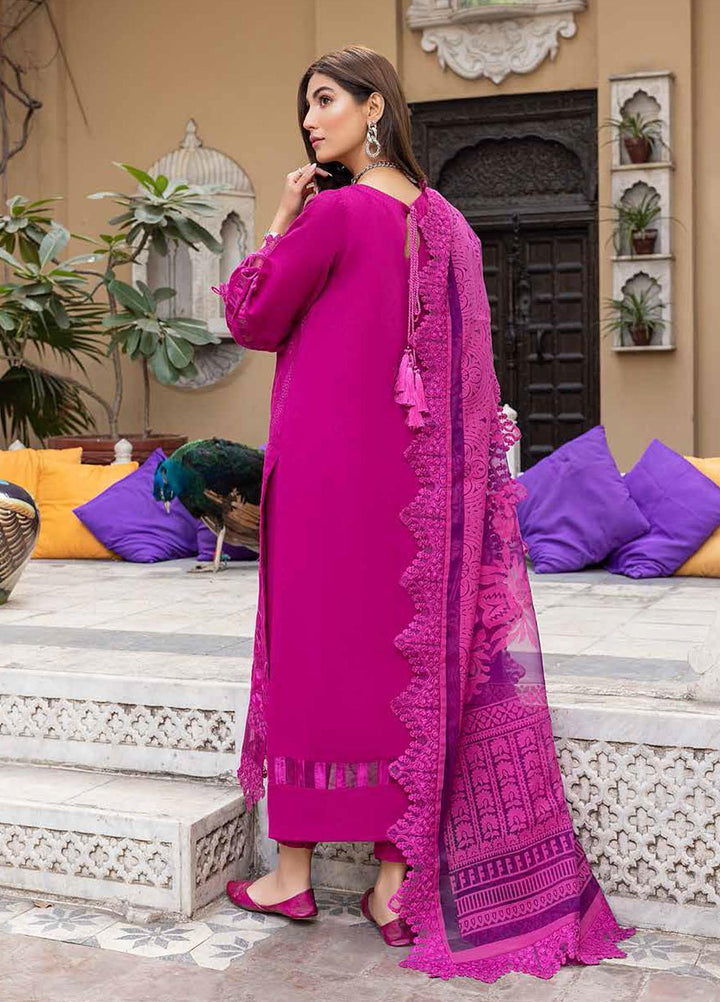 Charizma Embroidered Lawn Suits Unstitched 3 Piece CRZ22LK CLK-01 - Summer Collection