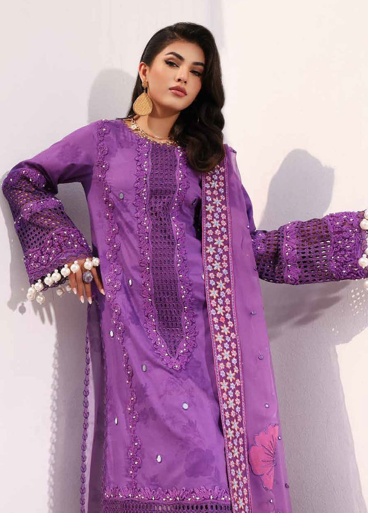 Charizma Embroidered Lawn Suits Unstitched 3 Piece CRZ24SF ED4-04 - Festive Collection