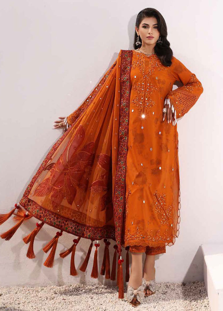 Charizma Embroidered Lawn Suits Unstitched 3 Piece CRZ24SF ED4-05 - Festive Collection