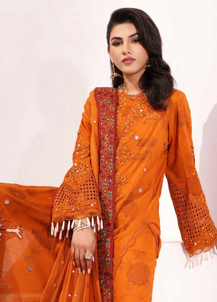 Charizma Embroidered Lawn Suits Unstitched 3 Piece CRZ24SF ED4-05 - Festive Collection