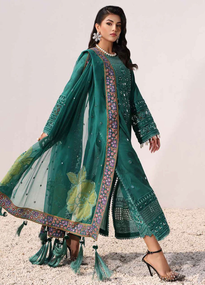 Charizma Embroidered Lawn Suits Unstitched 3 Piece CRZ24SF ED4-06 - Festive Collection