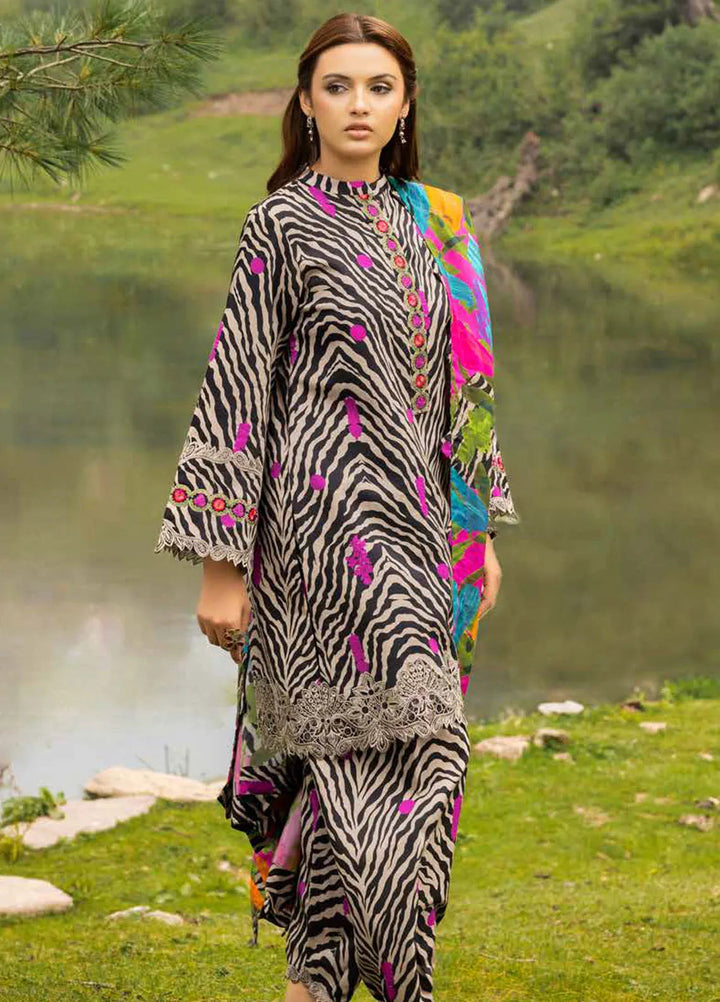 Charizma Embroidered Staple Suits Unstitched 3 Piece CRZ24CS CCW5-10 - Winter Collection