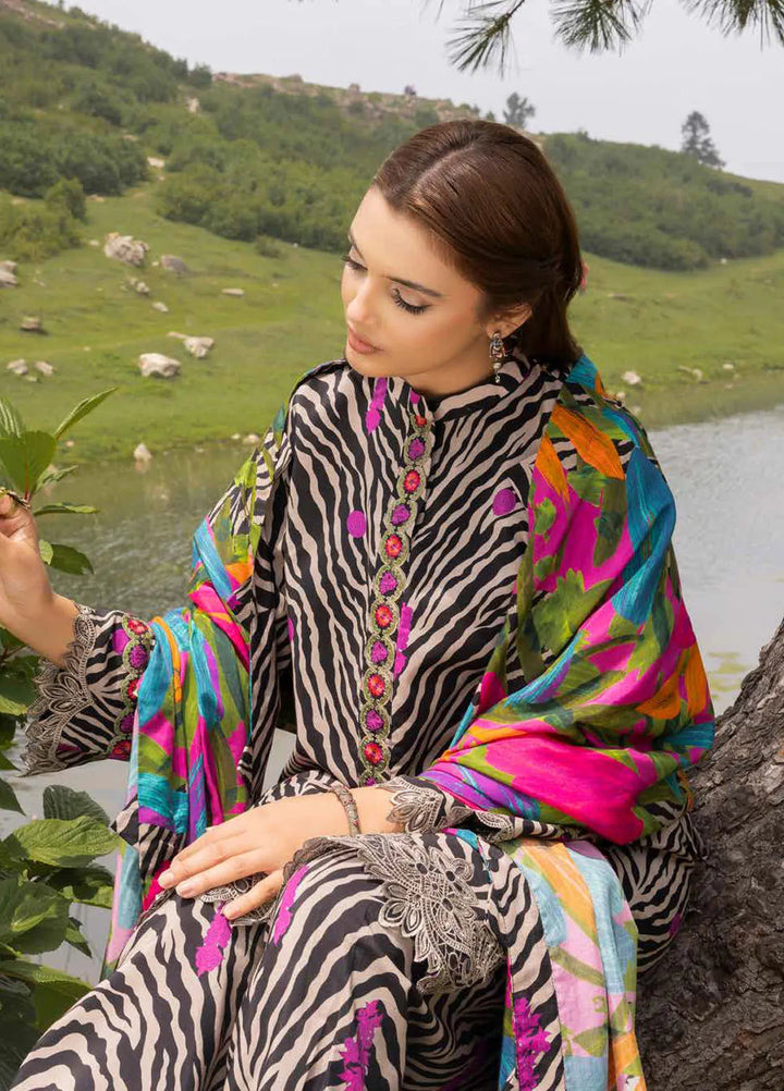 Charizma Embroidered Staple Suits Unstitched 3 Piece CRZ24CS CCW5-10 - Winter Collection