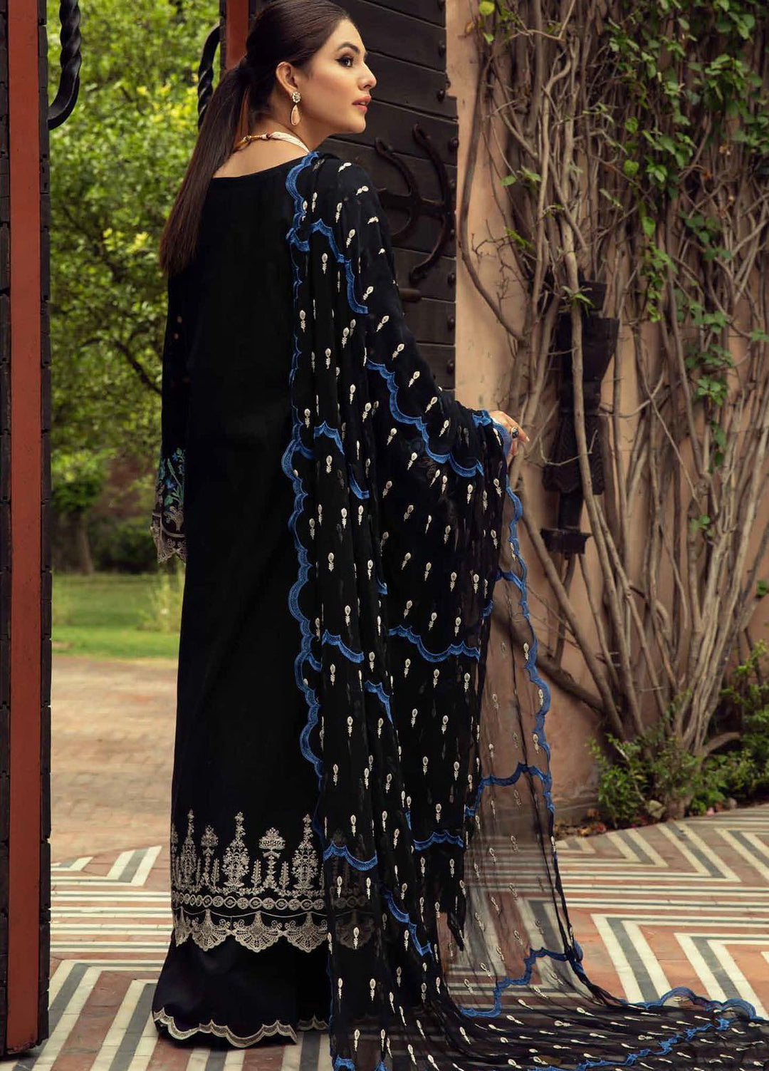 Charizma Embroidered Lawn Suits Unstitched 3 Piece CRZ21F ED-02 - Festive Collection