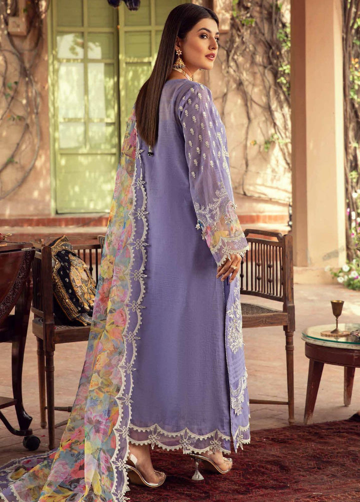 Charizma Embroidered Lawn Suits Unstitched 3 Piece CRZ21F ED-07 - Festive Collection