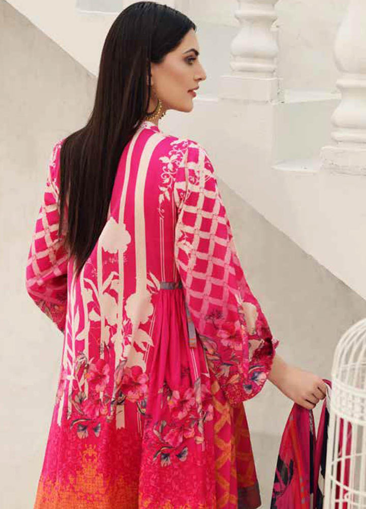 Charizma Embroidered Lawn Suits Unstitched 3 Piece CRZ21IF IN-33-A - Summer Collection