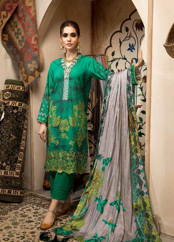 Charizma Embroidered Khaddar Suits Unstitched 3 Piece CRZ21NF CNW-06 - Winter Collection