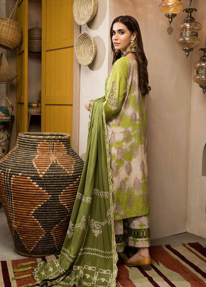 Charizma Embroidered Khaddar Suits Unstitched 3 Piece CRZ21NF CNW-08 - Winter Collection