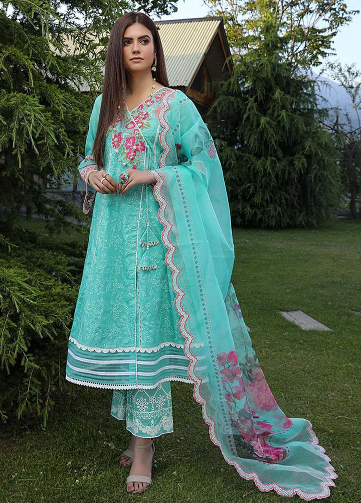 Charizma Luxury Pret  Lawn 3 Piece EDP-21-16