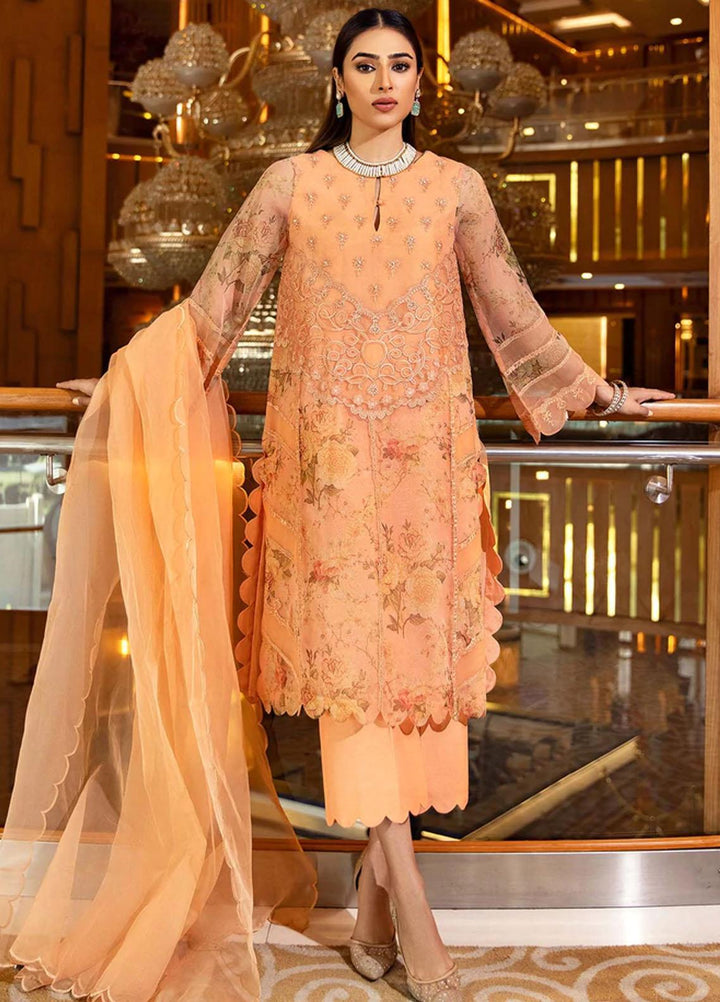 Charizma Luxury Pret  Organza 3 Piece CMA22-03