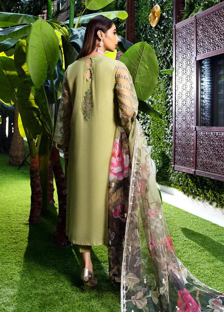 Charizma Luxury Pret  Organza 3 Piece CMA21-37