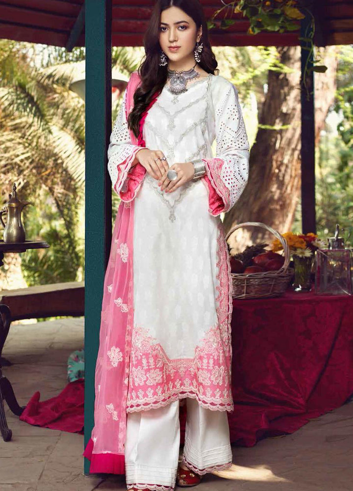 Charizma Embroidered Lawn Suits Unstitched 3 Piece CRZ21BN EBL-01 - Summer Collection