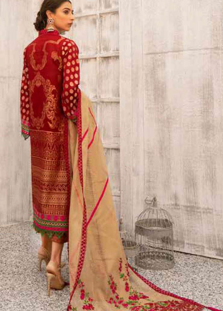 Charizma Embroidered Lawn Suits Unstitched 3 Piece CRZ21SJ 01 - Summer Collection