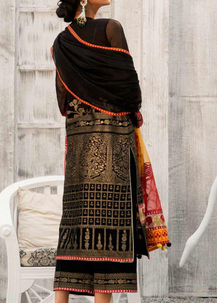 Charizma Embroidered Lawn Suits Unstitched 3 Piece CRZ21SJ 02 - Summer Collection