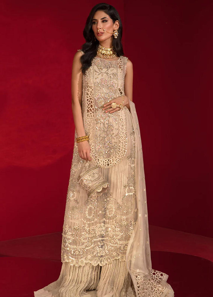 Chatoyer By Rang Rasiya Embroidered Chiffon Suits Unstitched 4 Piece RR23CH D-01 Sofia - Wedding Collection