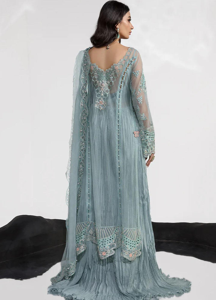 Chatoyer By Rang Rasiya Embroidered Net Suits Unstitched 4 Piece RR23CH D-03 Isabel - Wedding Collection