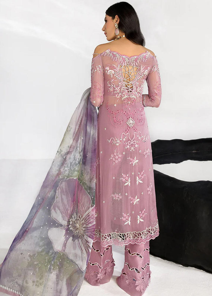 Chatoyer By Rang Rasiya Embroidered Chiffon Suits Unstitched 4 Piece RR23CH D-05 Ramona - Wedding Collection