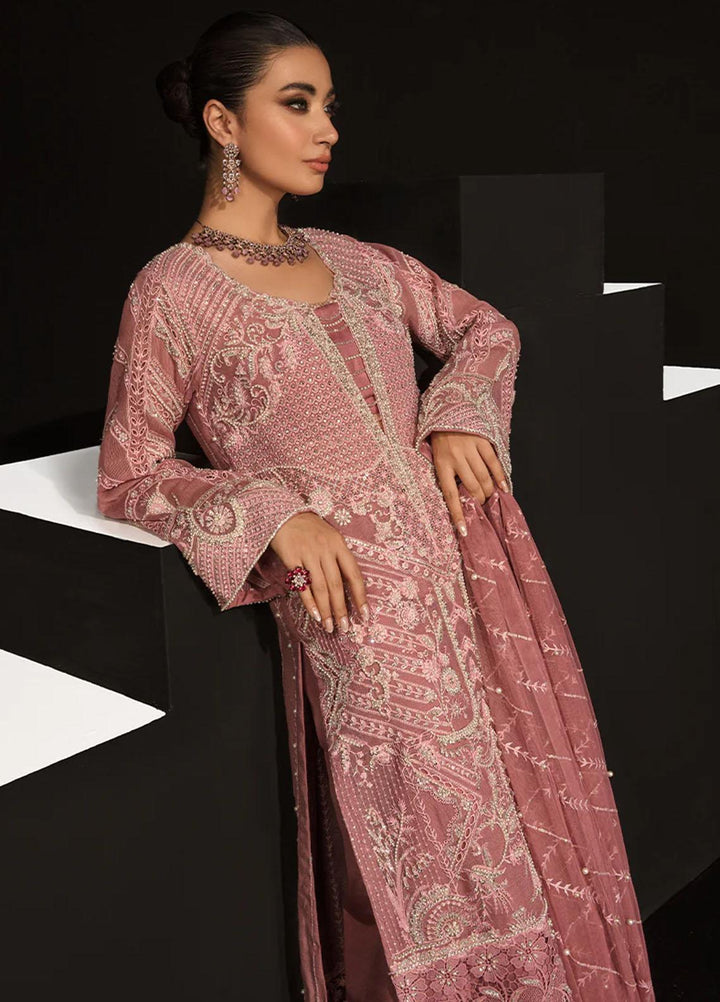 Chatoyer By Rang Rasiya Embroidered Net Suits Unstitched 4 Piece RR23CH D-06 Mariana - Wedding Collection