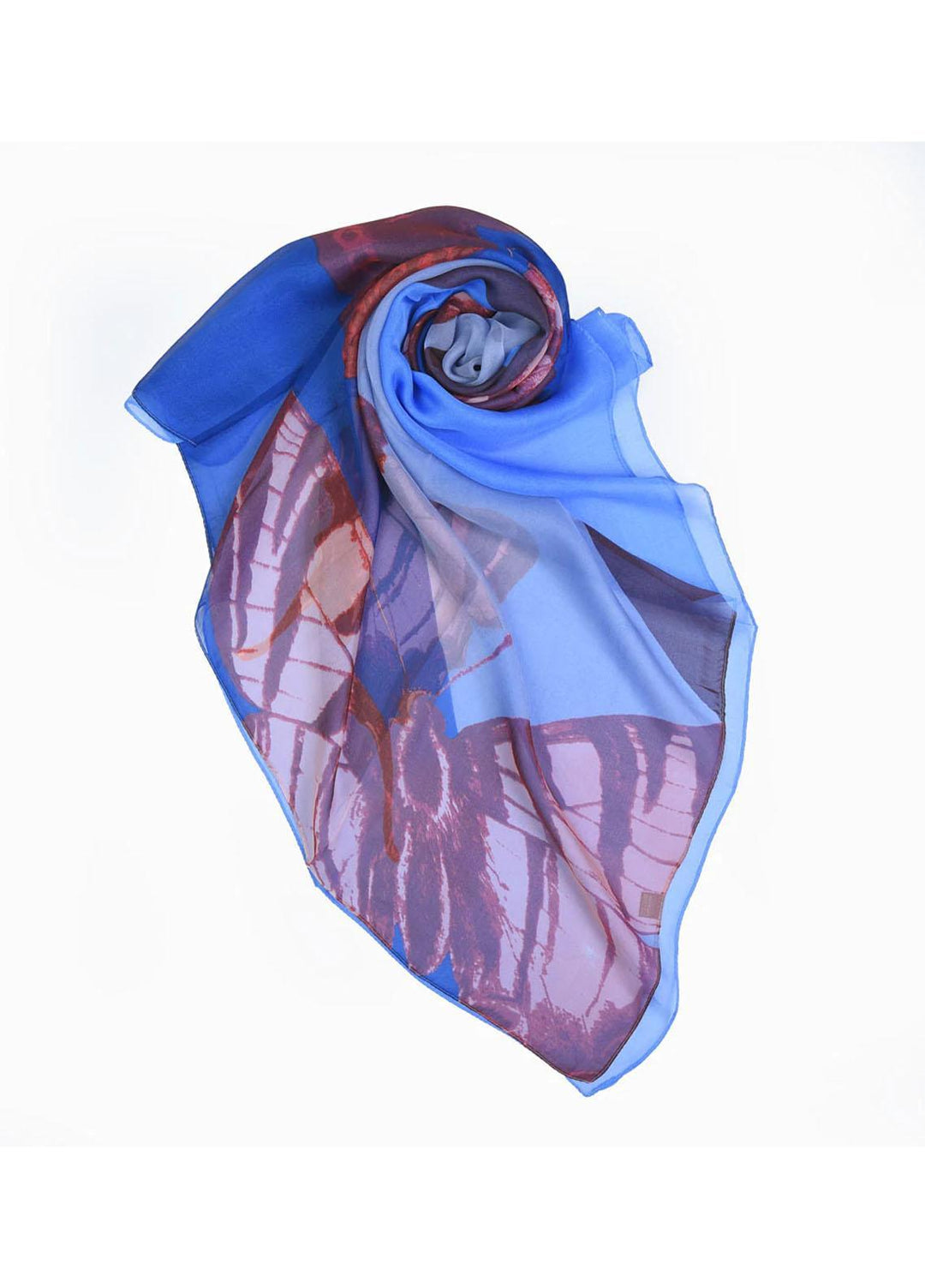 Abaya pk Chiffon Hijab ABA22CH BLUE COUNTRYSIDE - Chiffon Hijabs