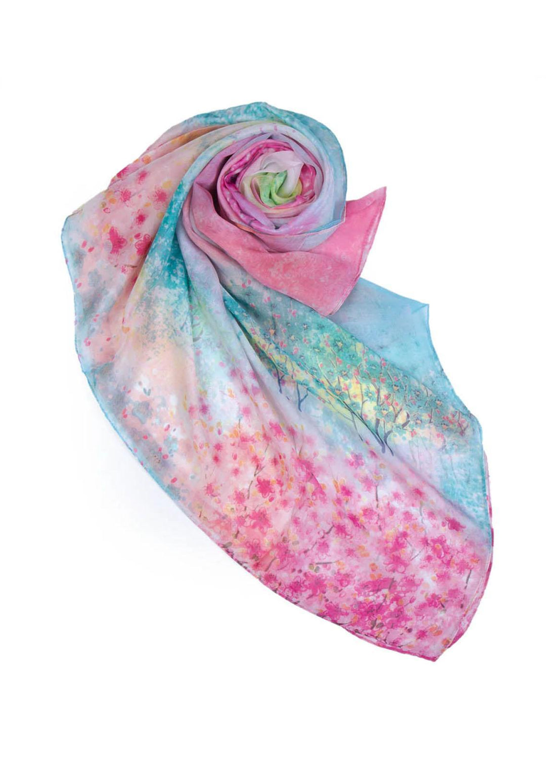 Abaya pk Chiffon Hijab ABA22CH PASTEL COUNTRYSIDE - Chiffon Hijabs