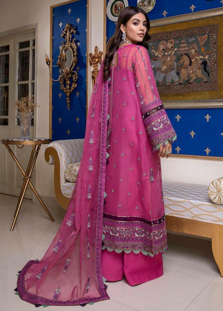 Chimmer by Charizma Embroidered Chiffon Suits Unstitched 3 Piece CRZ22C Chm:04 - Luxury Collection