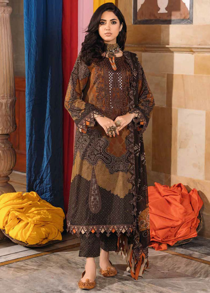 Chunri by Charizma Embroidered Lawn Suits Unstitched 3 Piece CRZ24CH CH4-05 - Summer Collection