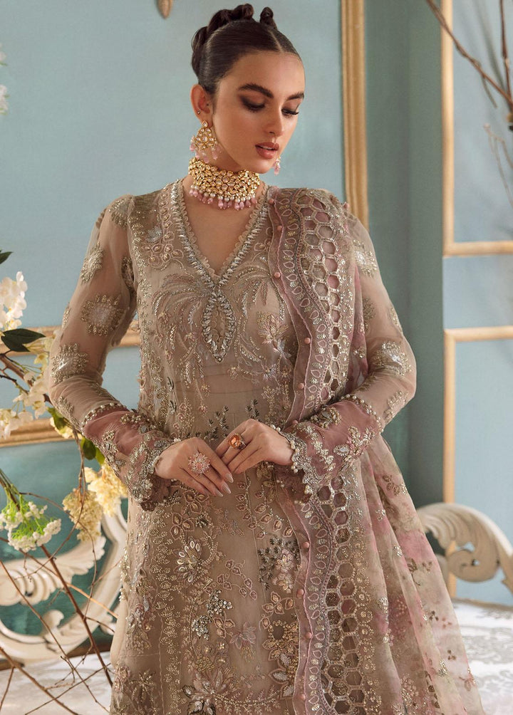 Claire De Lune by Republic WomensWear Embroidered  Suits Unstitched 3 Piece RW22CL FU-02 - Luxury Collection