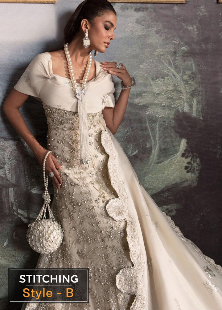 Claire De Lune by Republic WomensWear Embroidered  Suits Unstitched 3 Piece RW22CL FU-03 - Luxury Collection