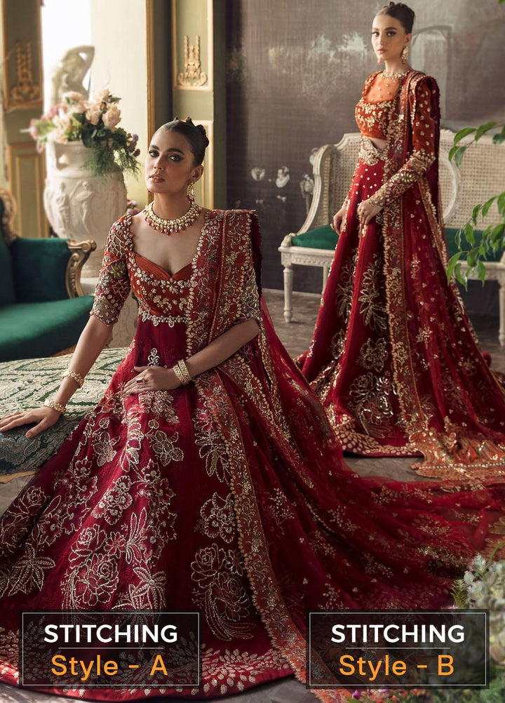 Claire De Lune by Republic WomensWear Embroidered  Suits Unstitched 3 Piece RW22CL FU-06 - Luxury Collection