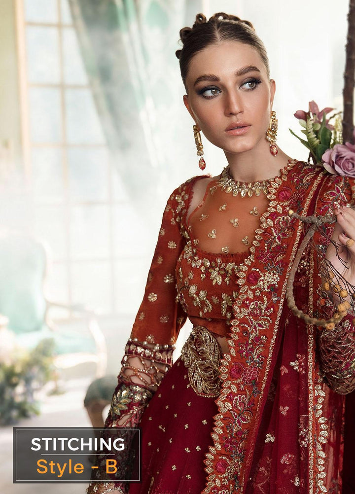 Claire De Lune by Republic WomensWear Embroidered  Suits Unstitched 3 Piece RW22CL FU-06 - Luxury Collection