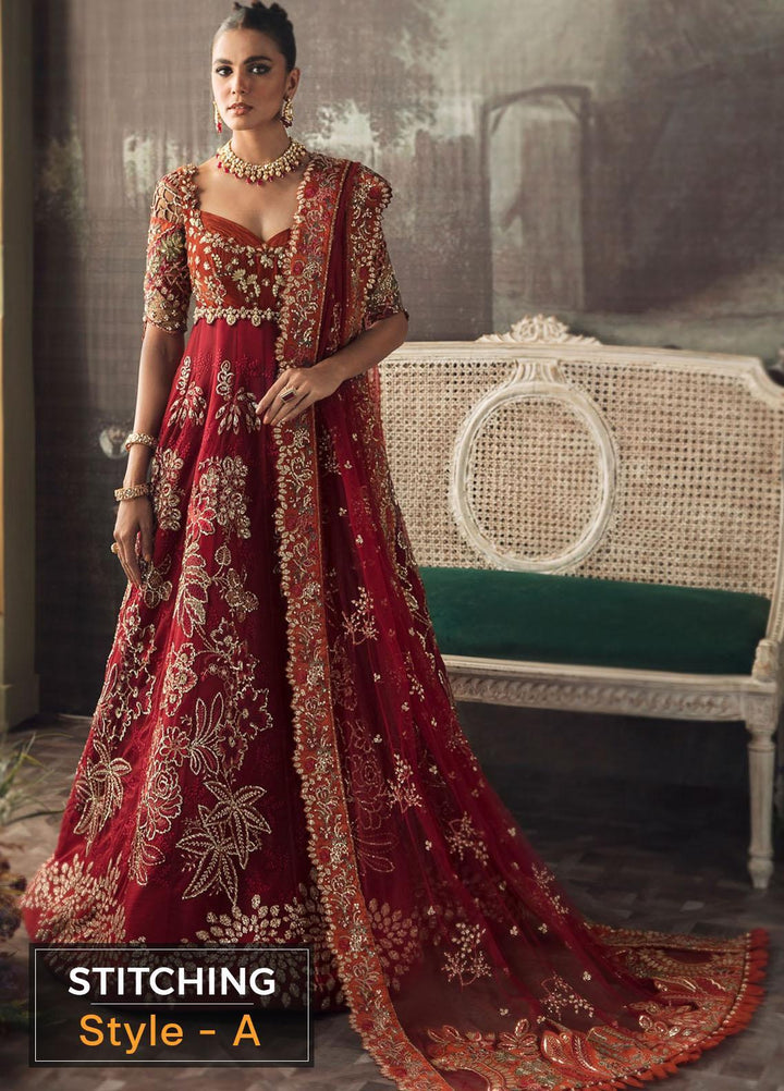 Claire De Lune by Republic WomensWear Embroidered  Suits Unstitched 3 Piece RW22CL FU-06 - Luxury Collection